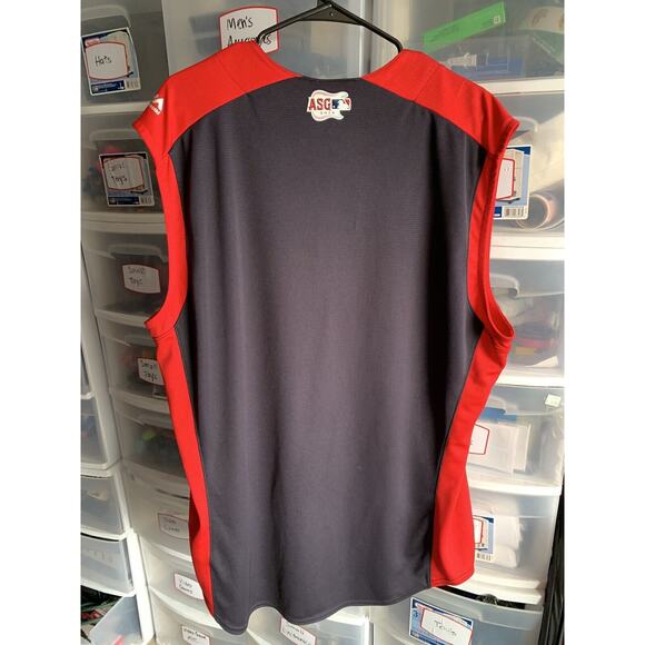 2019 MLB All Star Game Majestic National League Baseball Sleeveless Jersey Sz 50 - Picture 6 of 11